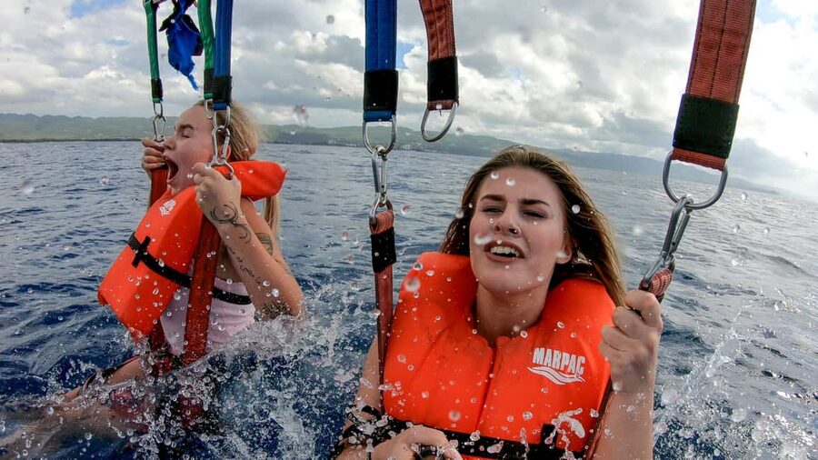 Montego Bay: Parasailing and Jet Ski Combo with Pickup - Thirty minutes on a jet ski along the Caribbean coast