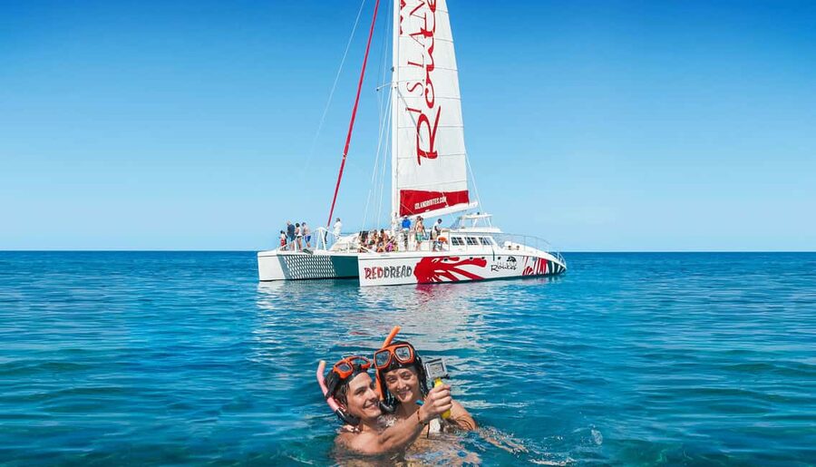 Montego Bay: Reggae Catamaran 18+ Cruise with Open Bar - Hotel pickup and the ride to the marina