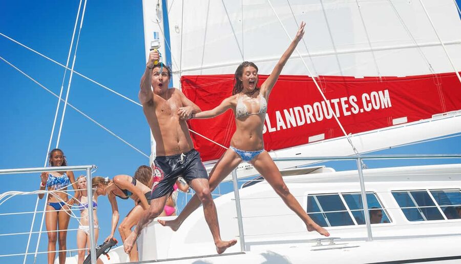 Montego Bay: Reggae Family Catamaran Cruise with Snorkeling - Margaritaville adds water play, but check the schedule