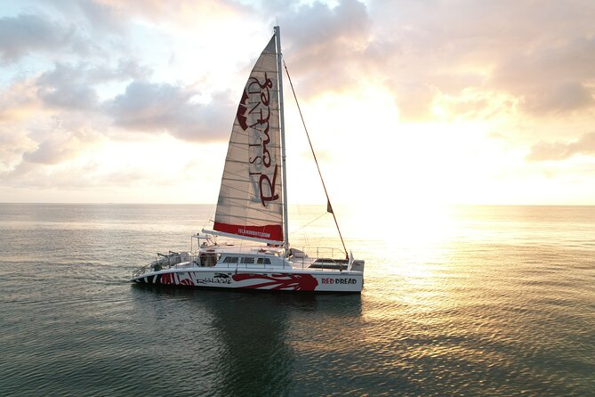 Montego Bay: Reggae Sunset Catamaran Cruise - Sailing along Montego Bay’s coast