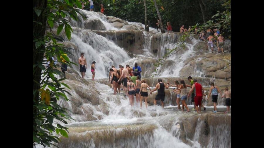 Montego Bay: River Rafting and Dunn's River Falls Day Trip - Two Jamaican waterways, two very different moods
