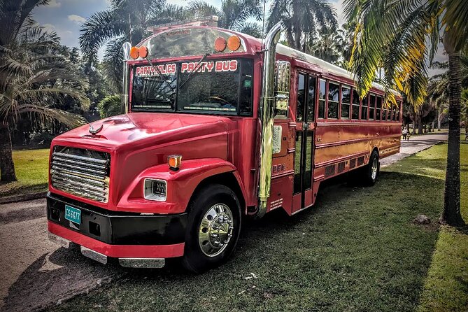 Montego Bay to Kingston PickUp & Drop-Off Service UP 20 PEOPLE - What the Kingston party bus includes