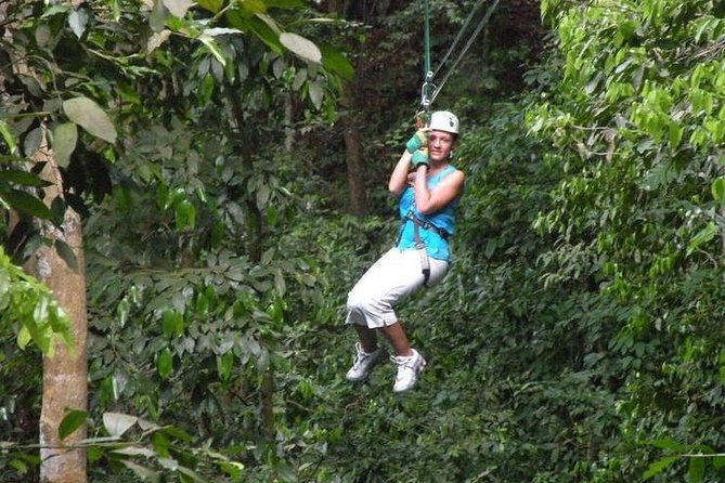 Mystic Mountain Canopy Experience From Montego Bay - Taking the 1,000-meter bobsled run