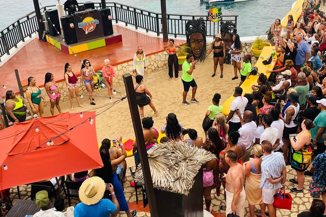 Negril Glass Bottom Boat Tour+Snorkeling visit Booby cay island - A relaxed hour at Margaritaville Negril