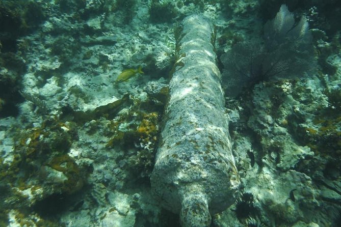 Negril Lobster Lunch on Booby Cay & Snorkeling To a Sunken Cannon - The sunken cannon and Jamaica’s sea battles