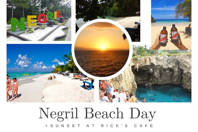 Negril Private and Public Beach with Ricks Cafe from Montego Bay - Key points to know before you book
