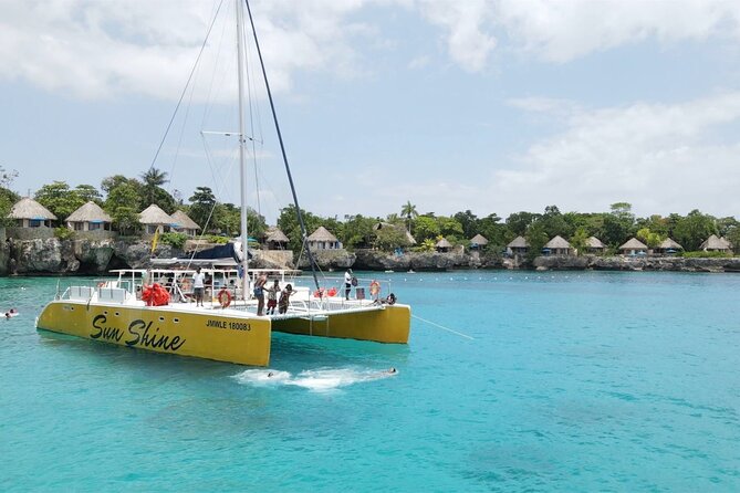 Negril PRIVATE CHARTER Catamaran (rate for 21 persons) - A private boat made for celebrations