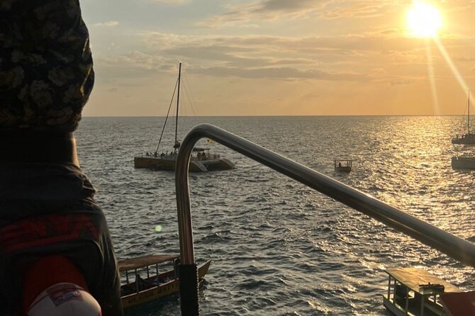 Negril Private Day Tour: ATV Ride, Party Catamaran & Ricks Cafe - Three hours on the party catamaran