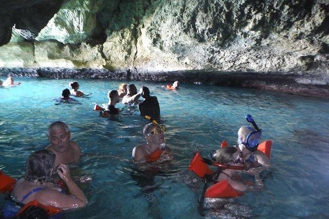 Negril Ricks cruise PLUS Booby Cay Lobster & Cave Snorkeling - Booby Cay and the coal-fired lunch