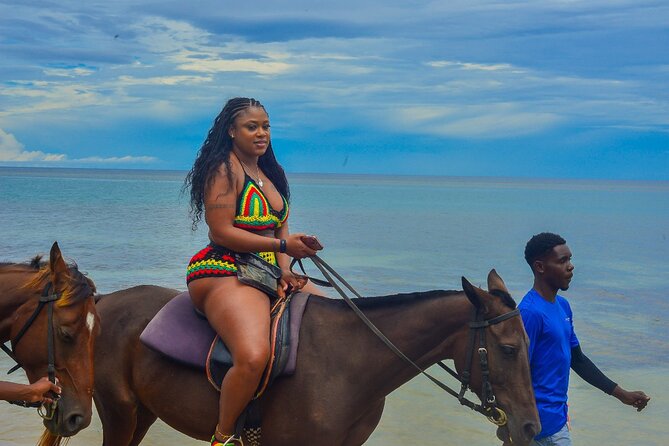 OCEAN HORSE-BACK RIDING & BAMBOO RAFTING + Limestone MASSAGE - Bamboo rafting on the St. Ann and St. Mary area river