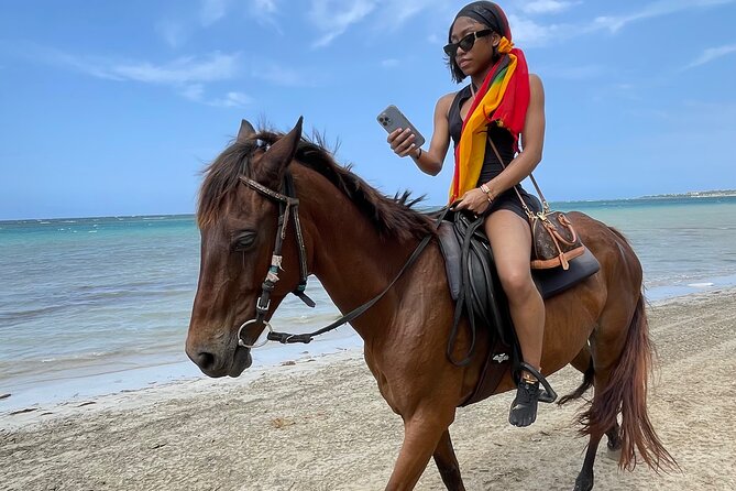 Ocho Rios ATV, Horseback Riding, Dunn's River and Bamboo Rafting - Horseback riding from forest to beach