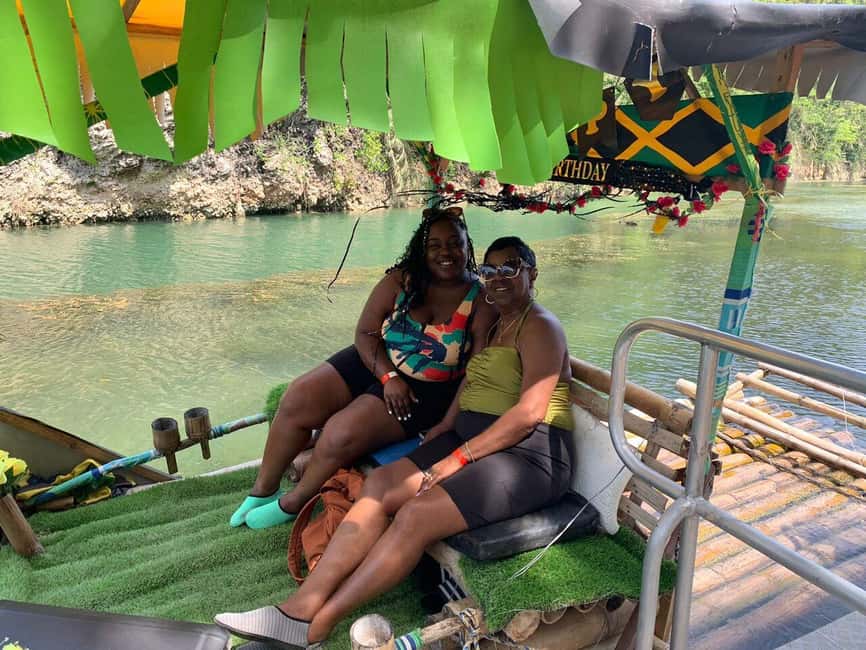 Ocho Rios : Bamboo River Rafting in Ocho Rios Jamaica. - A quiet start on Jamaica’s Rio Nuevo River