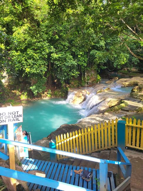 Ocho Rios : Blue Hole and Sightseeing Tour - Swinging, caves, and optional cliff jumps