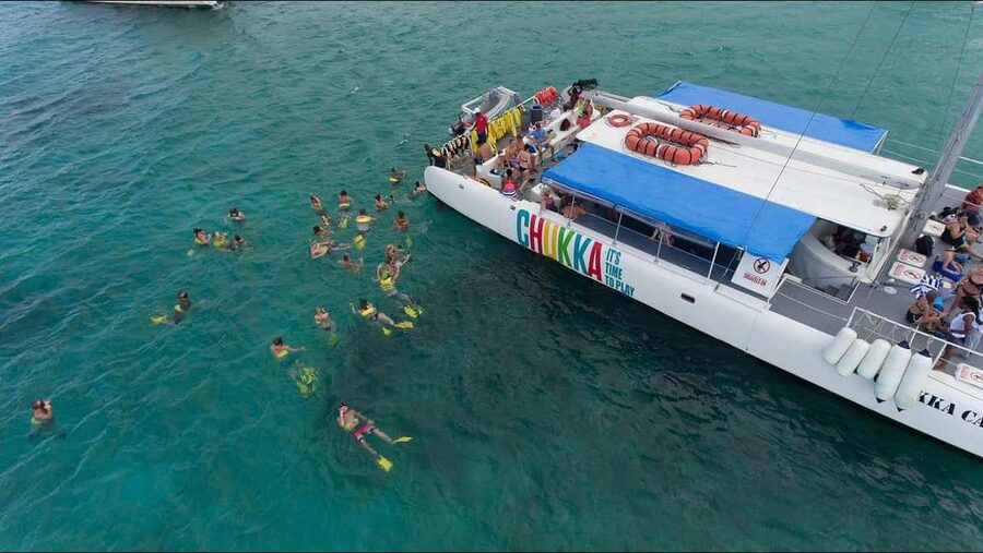 Ocho Rios: Catamaran Sail & Snorkel + Dunn's River Climb - Pickup From St. Ann and the Ride to Ocho Rios
