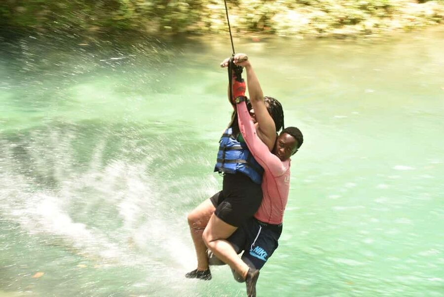 Ocho Rios: Dunn's River Falls and Blue Hole Combo Tour - Climbing Dunn’s River Falls with a guide