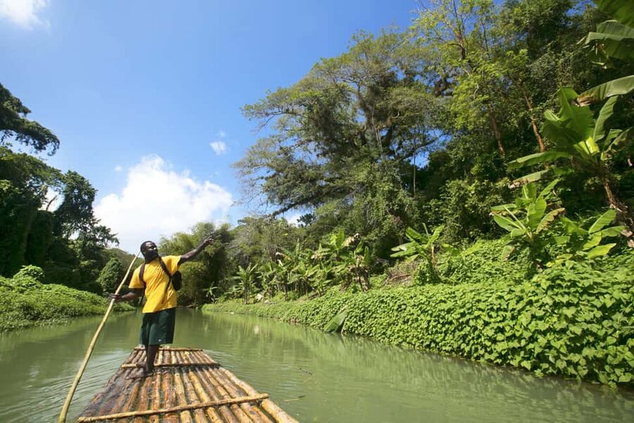 Ocho Rios: Horseback Riding in the Ocean and Bamboo Rafting - Rafting the White River for 45 to 60 minutes