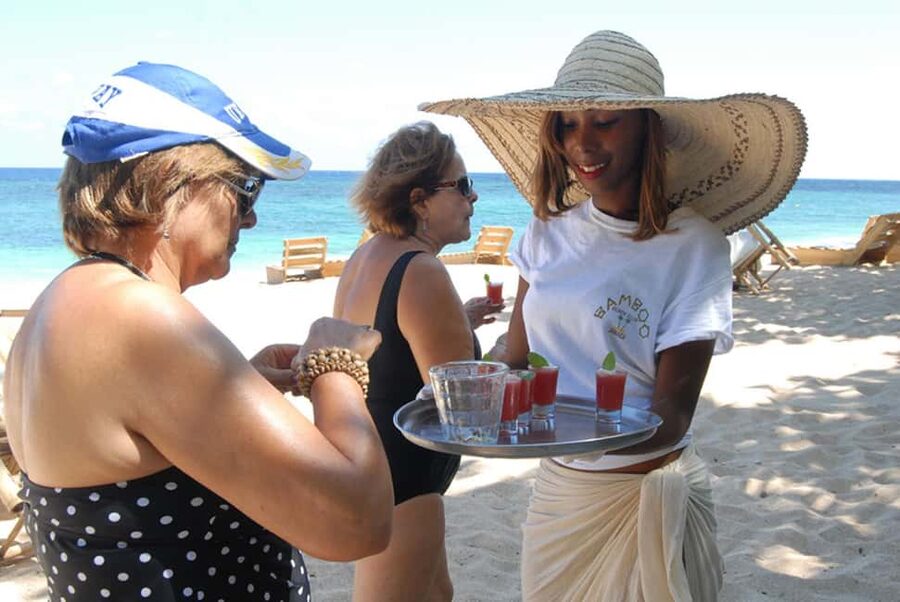 Ocho Rios: Jungle River Tubing & Bamboo Beach Club - The four-course Jamaican-style lunch