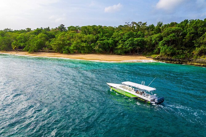 Ocho Rios Powerboat & Dunn’s River Falls Adventure - Passing Laughing Waters by Powerboat