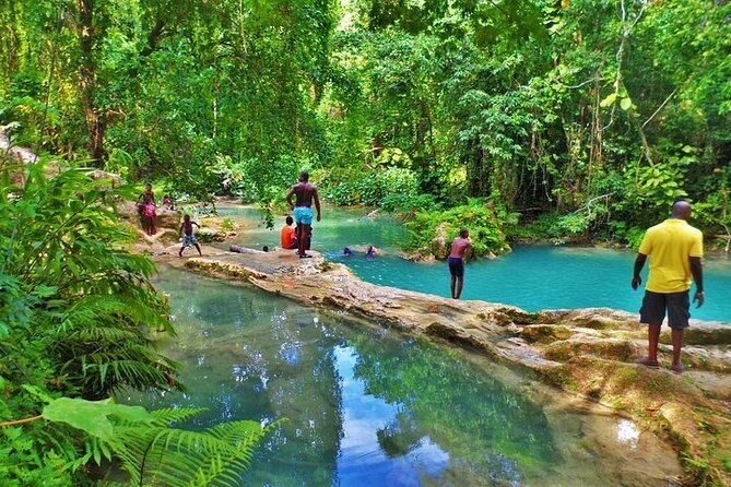 Original Blue Hole St. Ann Ocho Rios Jamaica Admission Fee Ticket - The bubble bath offers a slower side of the visit