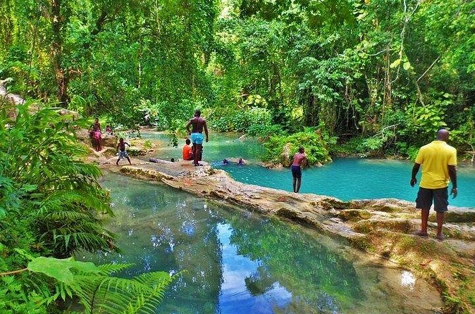 Original Blue Hole St. Ann Ocho Rios Jamaica Admission Fee Ticket - Food is available, but lunch is not part of the price