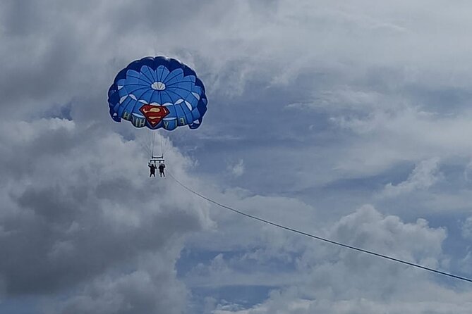 Parasailing, Blue Hole Mineral Spring, Seven Mile Beach - Leaving Montego Bay in a private vehicle