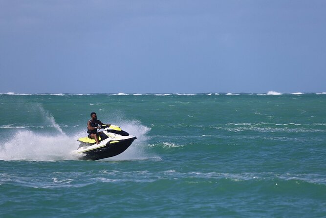 Parasailing & Jet Ski-Combo in Montego Bay - Parasailing offers a calmer view of Montego Bay