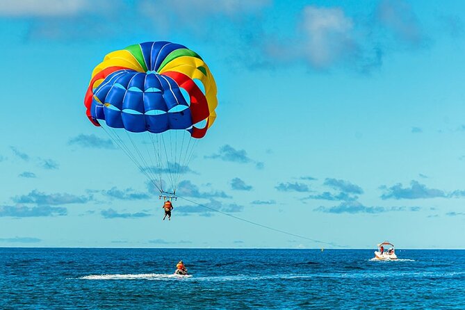 Parasailing & Jetski Water Activities in Montego Bay - Parasailing at roughly 200 feet