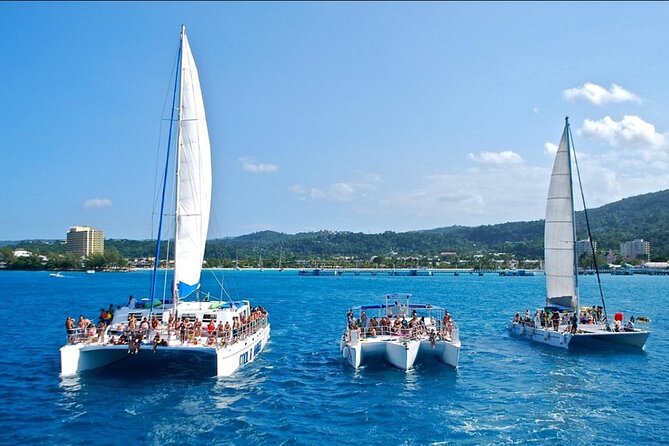 Party Catamaran and Snorkeling Tour in Montego Bay - What happens once the party gets going