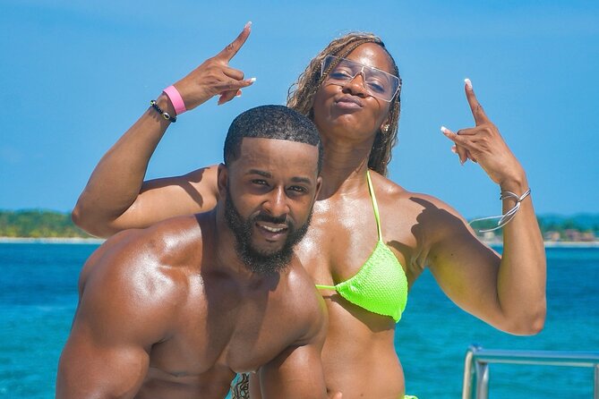 Party Catamaran Sunset Ricks Cafe Negril Open Bar and DJ - Margaritaville, Seven Mile Beach, and the Land Party