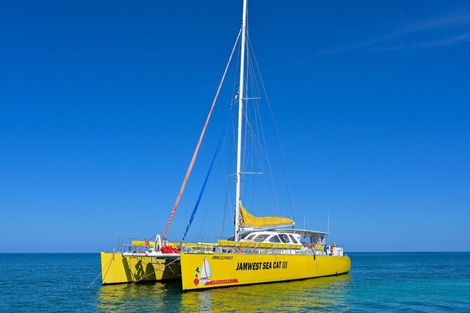 Party Catamaran Sunset Ricks Cafe Negril Open Bar and DJ - What the $88 Price Covers