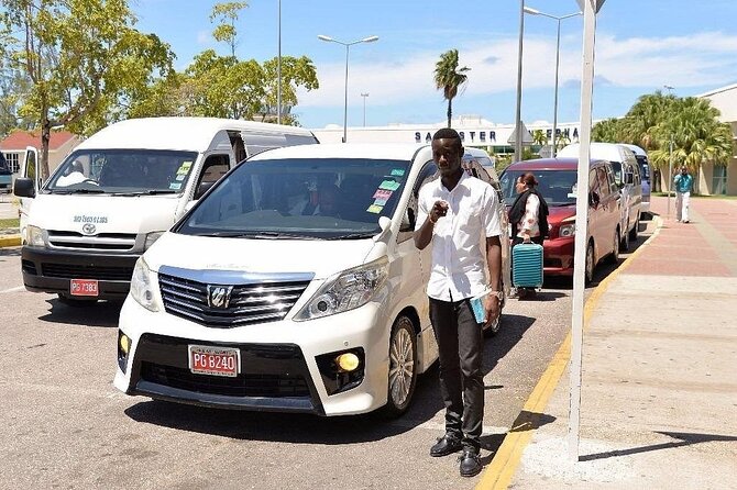 Princess Senses The Mangrove Airport Transfers - Meeting your chauffeur at Montego Bay Airport