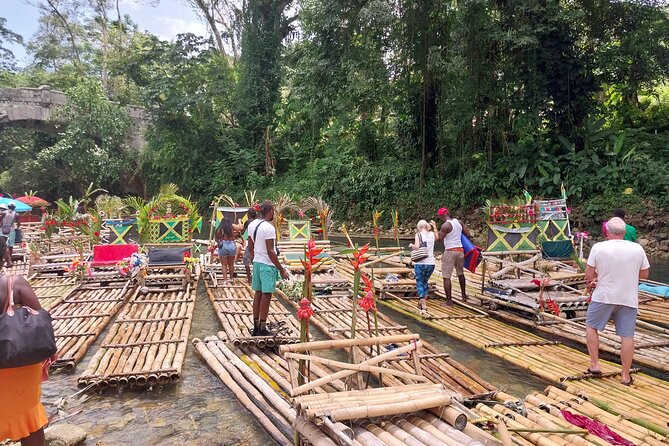 Private Bamboo River Raft with Limestone Massage in Montego Bay - From Long Hill to Wiltshire’s farm country