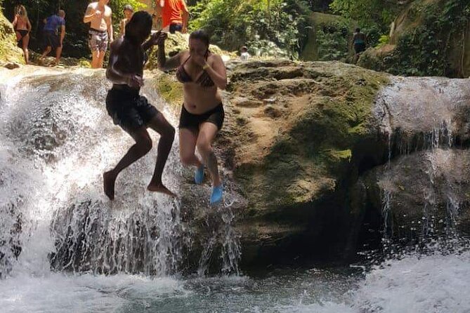 Private Blue Hole Tour from Montego Bay - The short walk to Secret Falls