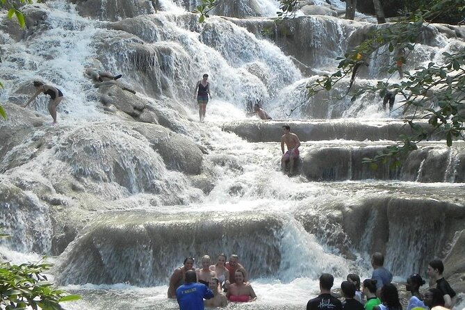 Private Dunn's River Falls and Blue Hole Tour Ocho Rios Jamaica - Dunn’s River Falls: a 600-foot climb or a dry viewpoint