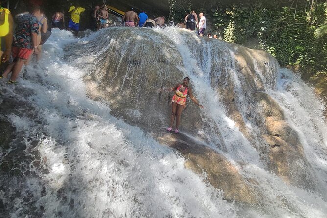 Private Dunn's River Falls, Ocho Rios Sightseeing and shopping - What the waterfall climb feels like in practical terms
