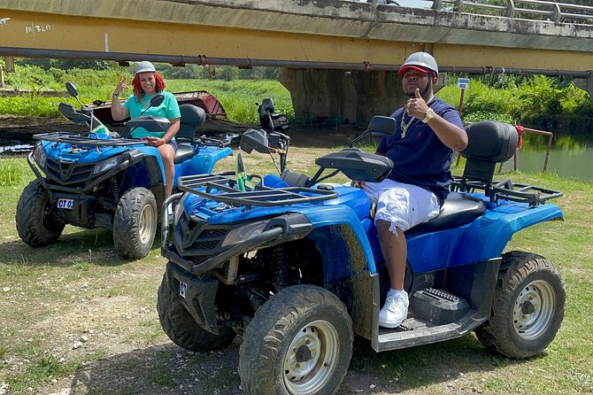 Private Half-Day Tour ATV's and Rick's Cafe with Pickup - Mud, hills, and rivers at Missile Adventure Park