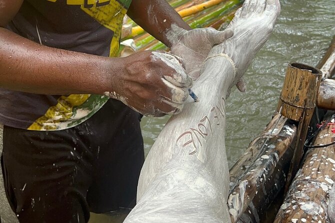 Private Lethe Bamboo Rafting Lime Stone Foot Massage Tour - What you get for $130 per person