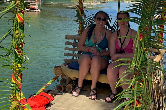 Private Lethe Bamboo Rafting Lime Stone Foot Massage Tour - The raft captain and the local feel