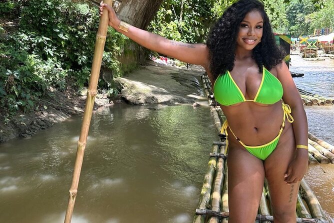 Private Martha Brae River Rafting Tour from Montego Bay - What you will see on the three-mile route