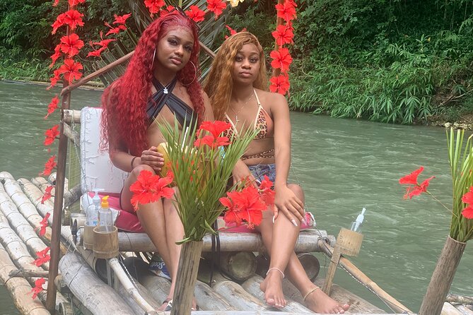 Private Montego Bay Bamboo Rafting with Limestone Foot Massage - Riverside food, drinks, and music