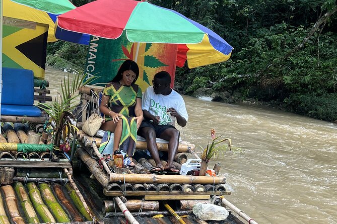 Private Montego Bay Bamboo Rafting with Limstone Foot Massage - Setting out from Montego Bay to Lethe River