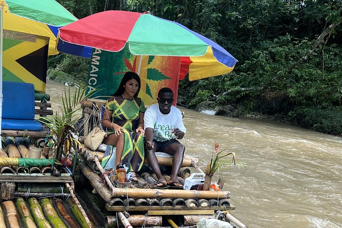 Private Montego Bay Bamboo Rafting with Limstone Foot Massage - Swimming, drinks, and unhurried river time