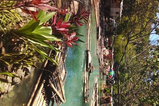 Private River Bamboo Rafting Activity in Ocho Rios Jamaica - Limestone massage and Jamaican refreshments