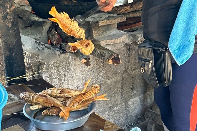 Private Seafood Tour and Floyds Pelican Bar or Black River Safari - Arawak’s Rest Stop starts the day with Jamaican comfort food