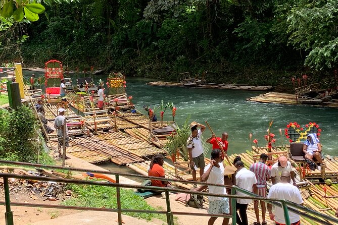 Rafting on the Martha Brae - The Martha Brae is Jamaica at a gentler pace
