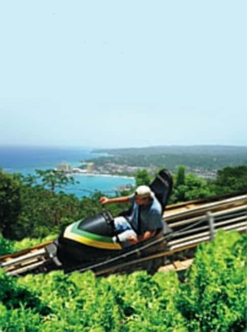 Rainforest Bobsled Mystic Mountain transportation - The 3,200-foot Cool Runnings-inspired run