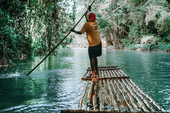 Rio Nuevo Bamboo River Rafting & Dunn's River Falls - Two Jamaican water adventures in one day