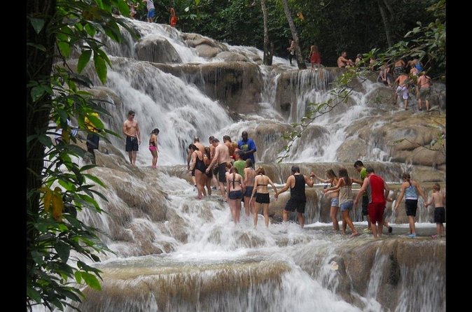 Rio Nuevo Bamboo River Rafting & Dunn's River Falls - A short historical stop along Jamaica’s north coast