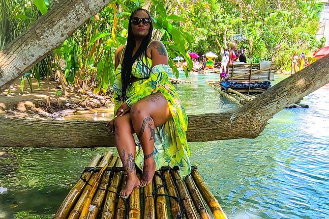 River Rafting with {Limestone Massage} & Ricks Cafe from Montego Bay - What the limestone foot massage adds