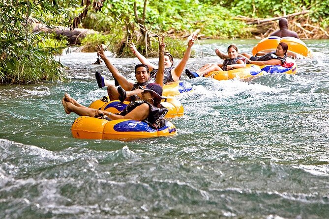 River Rapids Tubing and Beach Visit with Private Transportation - A four-hour Jamaican adventure from Montego Bay
